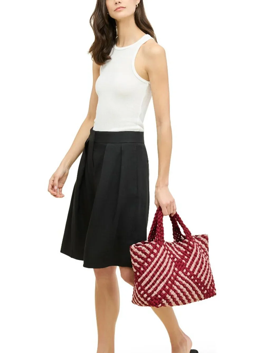 Naghedi St. Barths Medium Tote in Lychee
